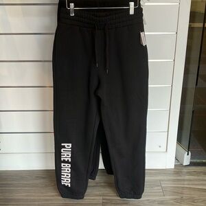 NWT Pure Barre Sweatpants Style Knit Joggers
